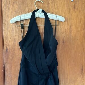 Black halter dress brand new!